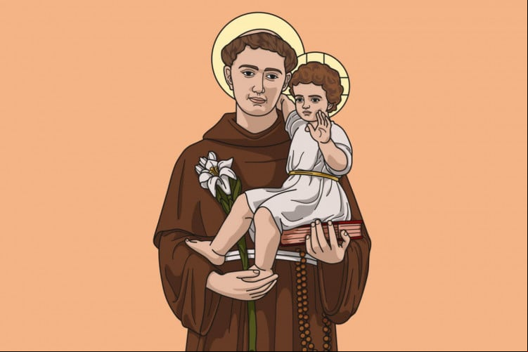 Santo Antônio é conhecido por ser o santo casamenteiro e padroeiro dos namorados (Imagem: Luis Fraga | Shutterstock)
